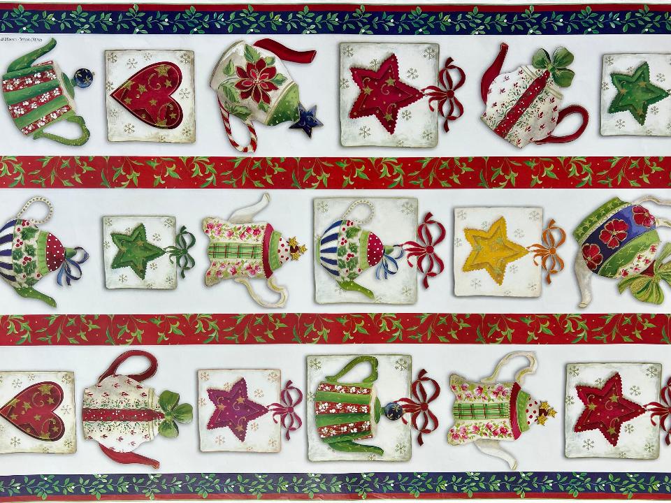 Carta Classic - Teiere Natalizie Stamperia 50 x 70 cm