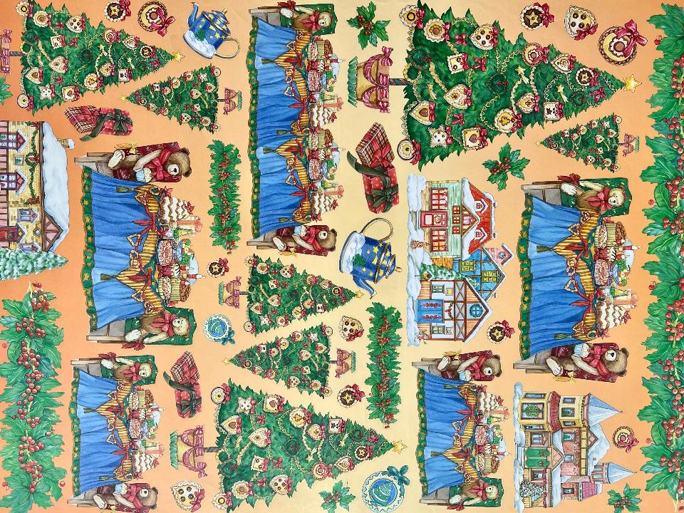Carta Classic - Orsetti a Tavola Stamperia 50 x 70 cm
