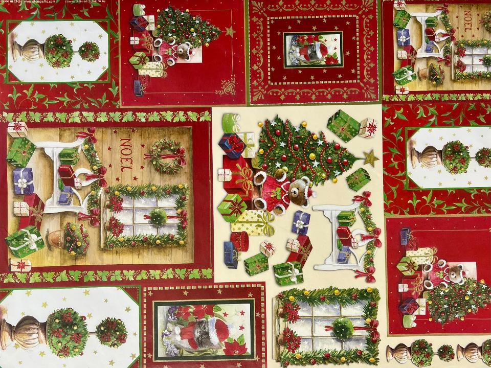 Carta Classic - Regali di Natale Stamperia 50 x 70 cm