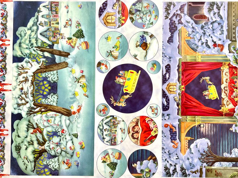 Carta Classic - Babbo Natale Calambour 50 x 70 cm