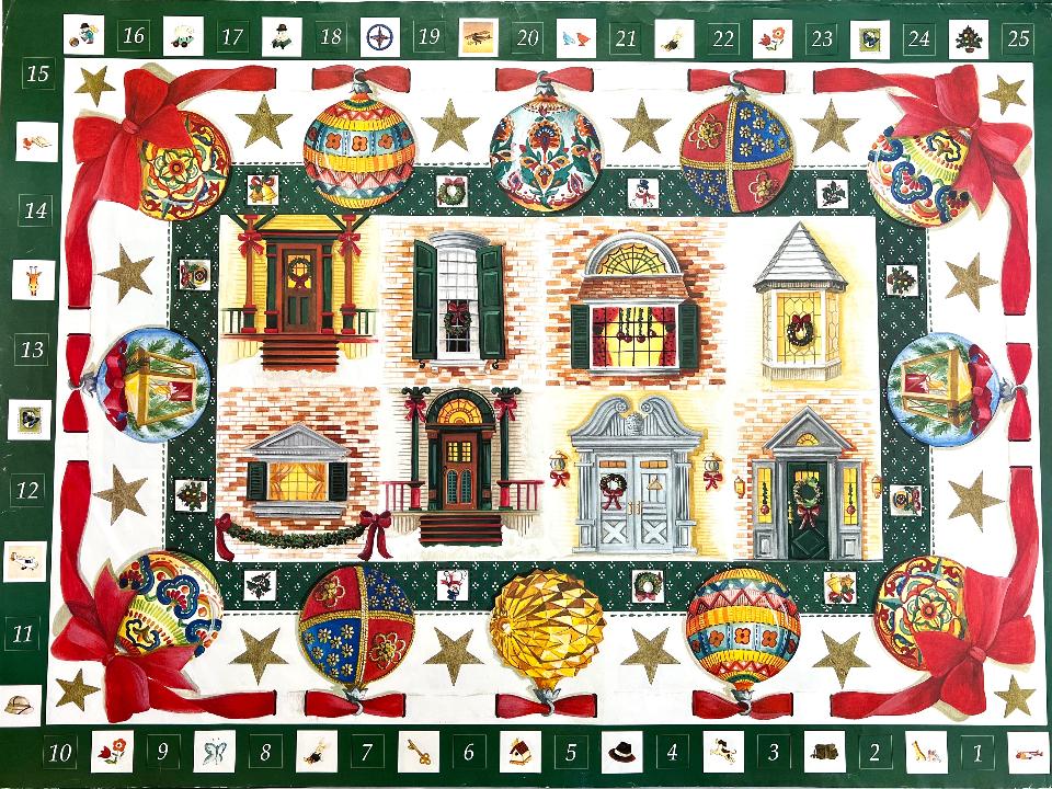 Carta Classic - Calendario Natalizio Calambour 50 x 70 cm