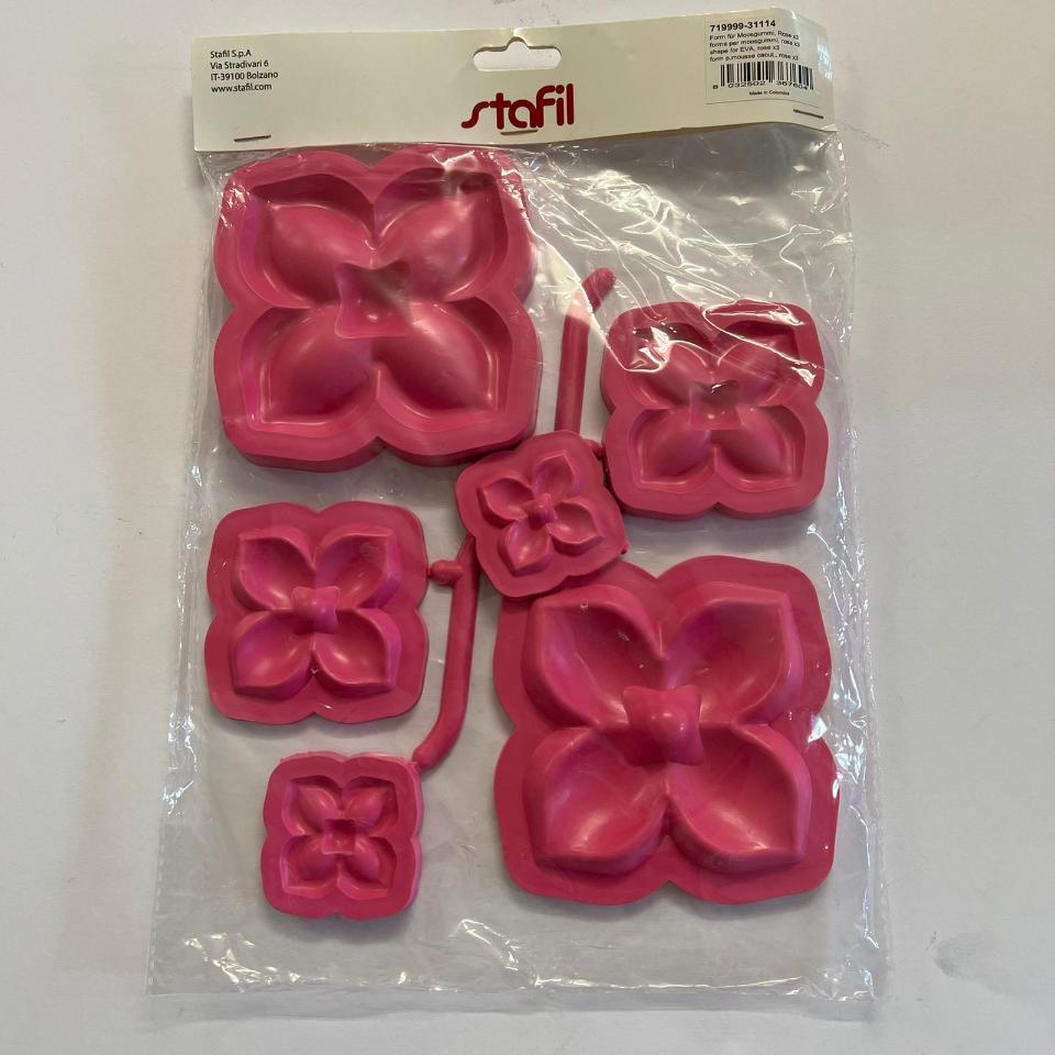 Stampi per fommy floreali stafil confezione da 3 coppie