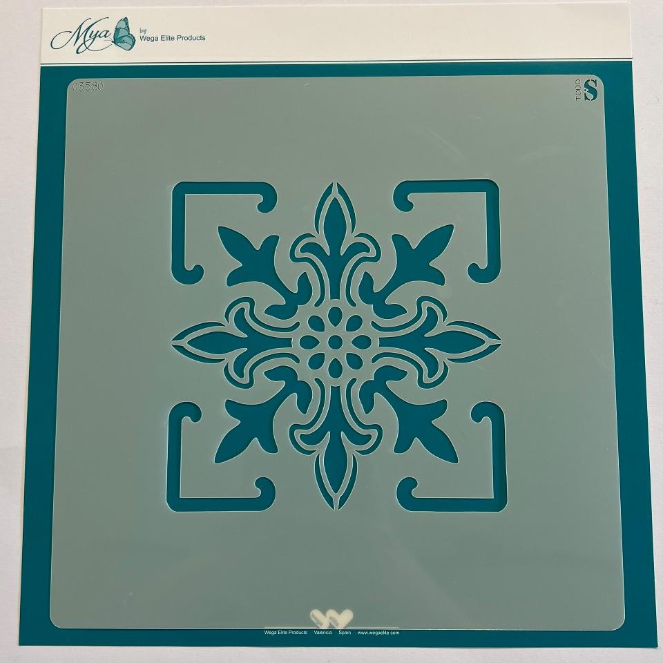 Stencil wega elite products 20x20cm