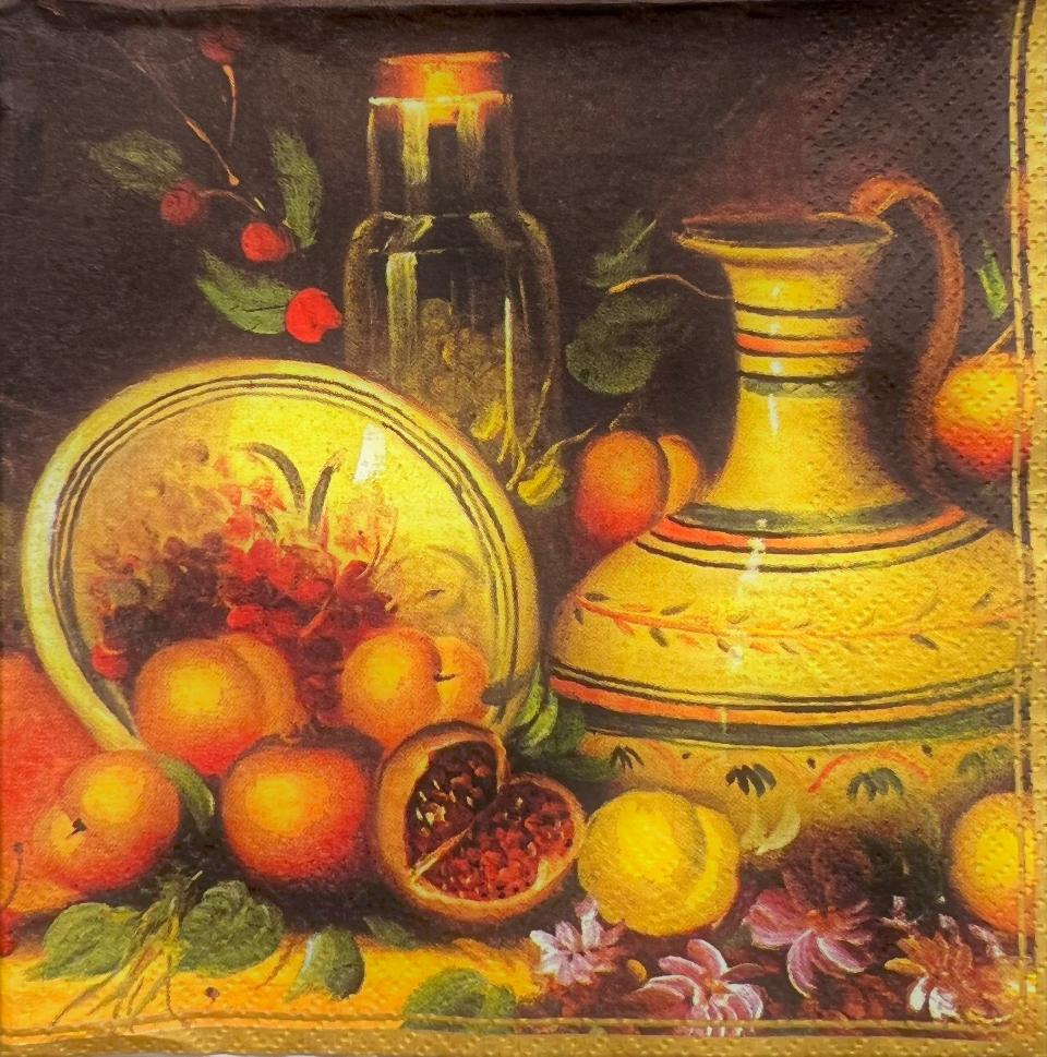 tovaglioli per decoupage immagine fiamminga arti e grafica busta da 2 pezzi 33 x 33 cm