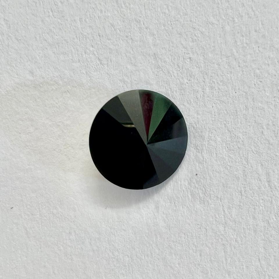 Rivoli colore jet Swarovski Un pezzo diametro 14 mm