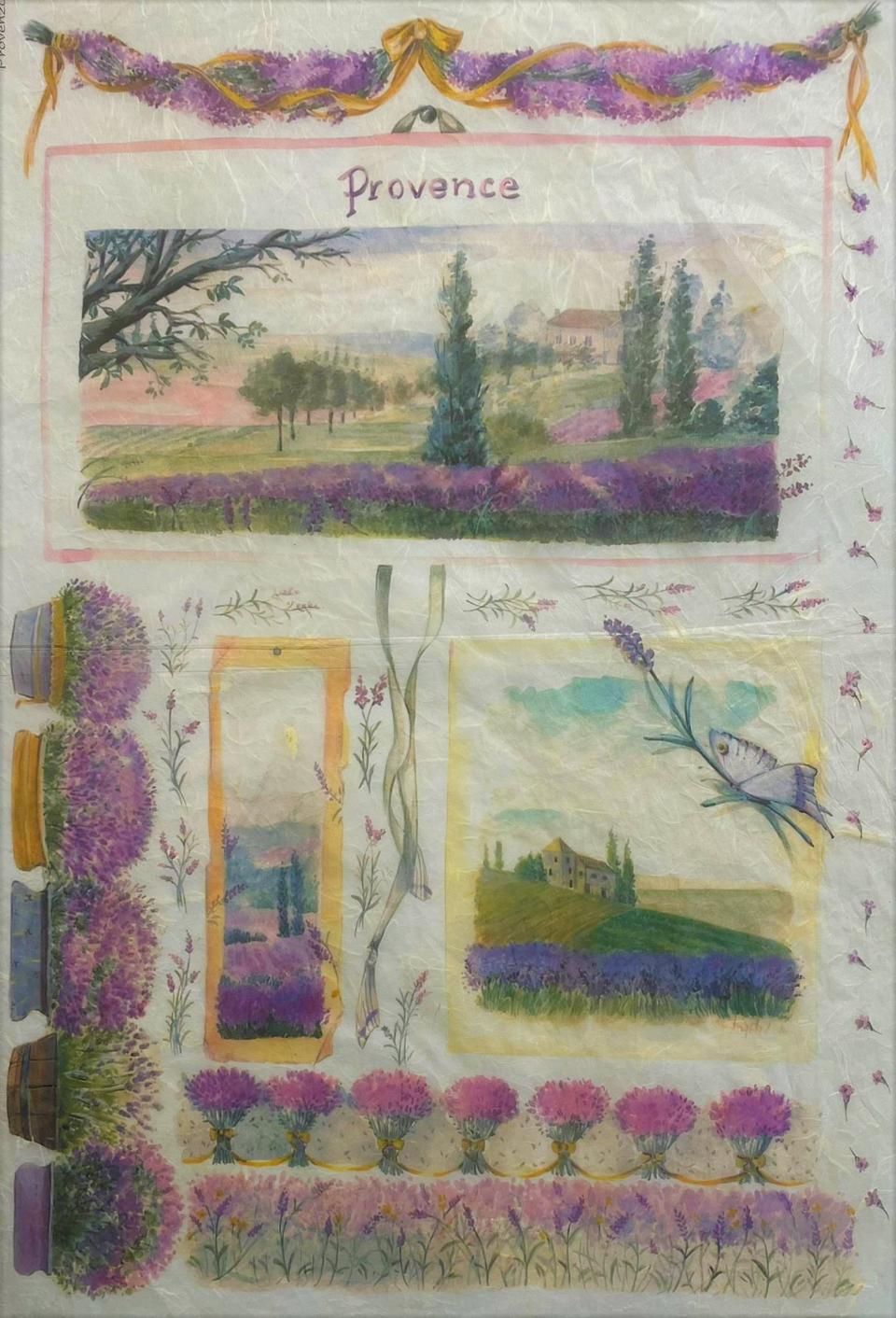 Carta riso Provence arti e grafica 33x48