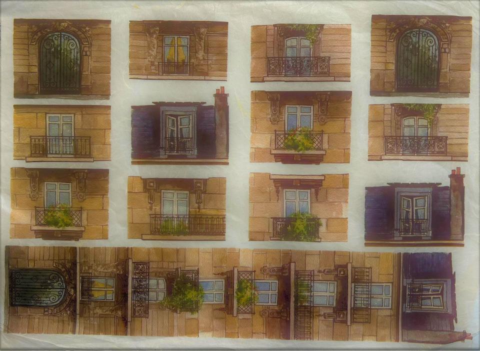 Carta riso sagome per tegola stamperia 1 foglio 33x48 (cm)