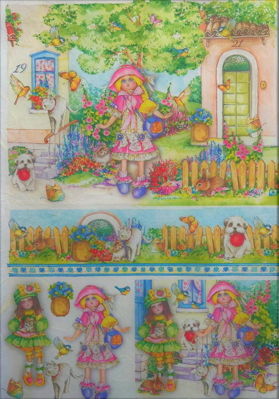 Carta riso amelie stamperia 1 foglio 33x48 (cm)