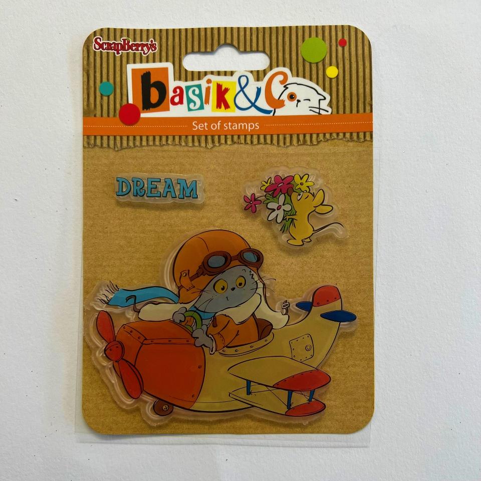Timbro alta definizione caucciù Dream Stamperia 10,5 x 14,5 cm
