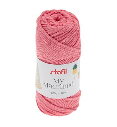 My Macramè colore rosa stafil 100g - 90m