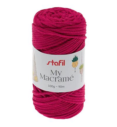 My Macramè colore fucsia stafil 100g - 90m