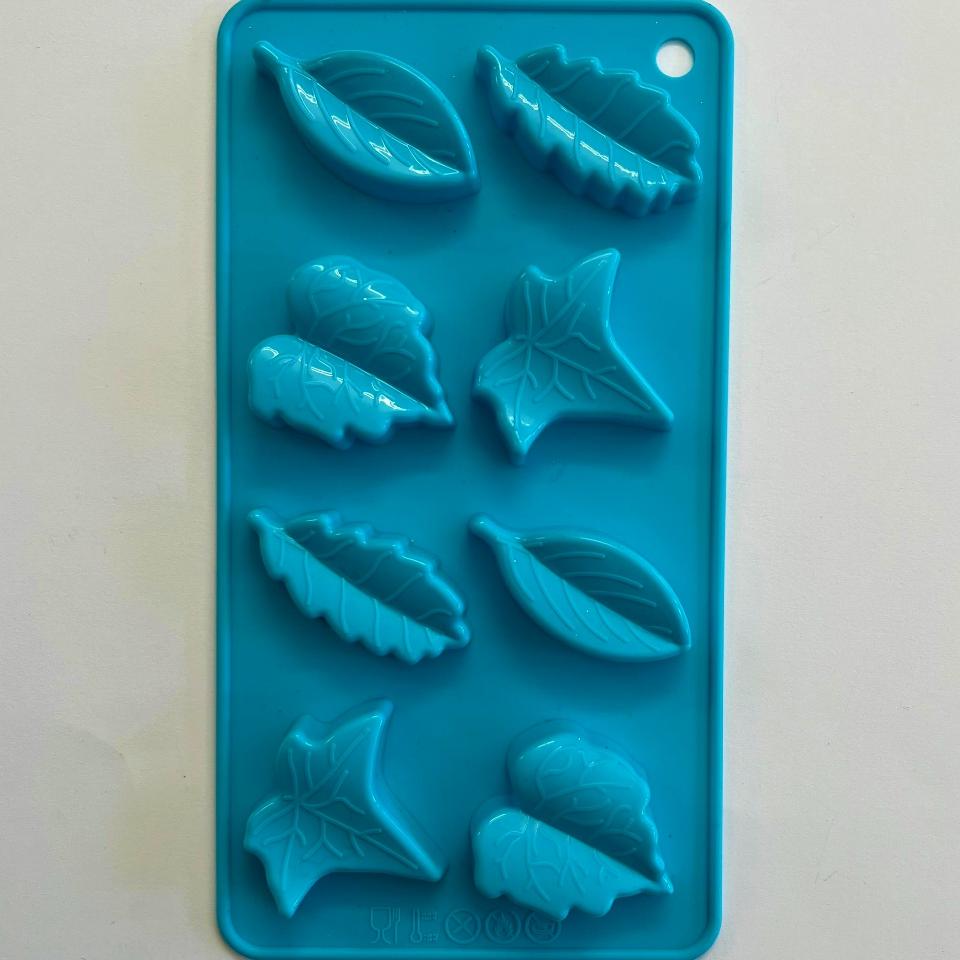 Stampo in silicone - Foglie hobby fun 4 x 4 cm