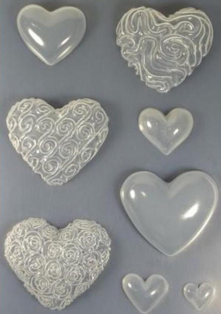 Stampo  cuori staedtler 15 cm x 23 cm