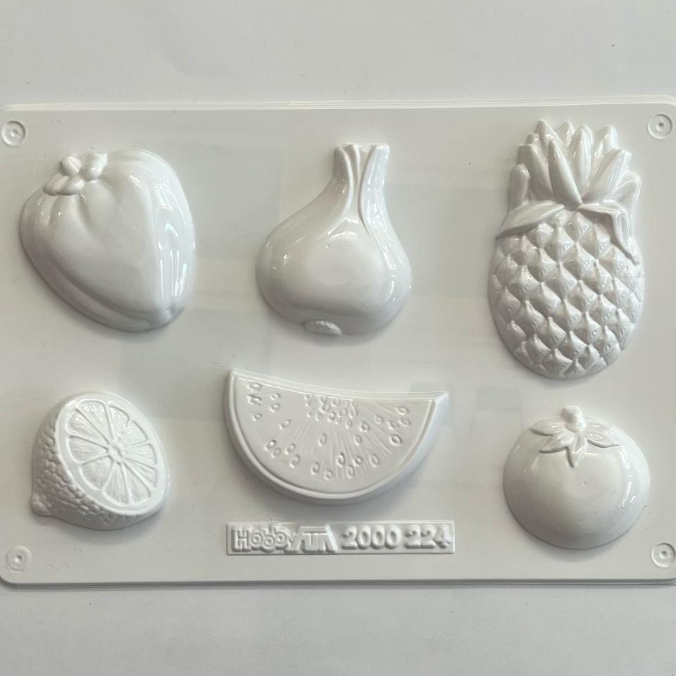 Stampo in plastica - frutta hobby fun 16 cm x 24 cm
