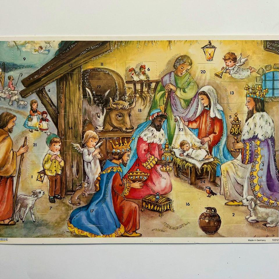 Calendario avvento presepe papeterie busta da 1 pezzo 21 x 29,7