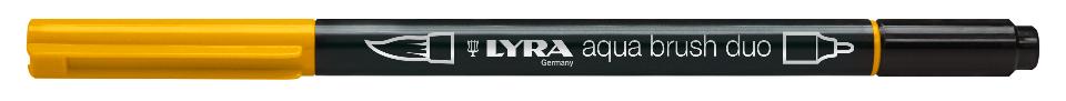 pennarello aqua brush duo lyra giallo cromo scur
