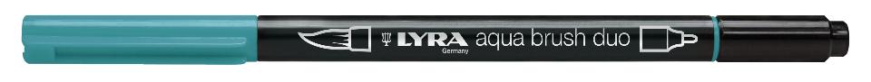 pennarello aqua brush duo lyra viridian