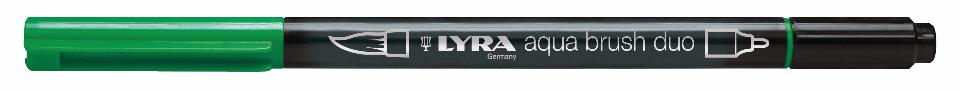 pennarello aqua brush duo lyra verde permanente