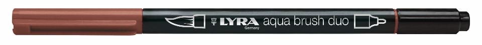 pennarello aqua brush duo lyra rosso di marte