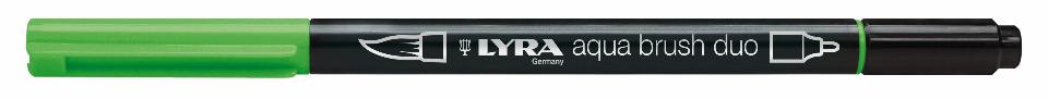 pennarello aqua brush duo lyra verde brillante