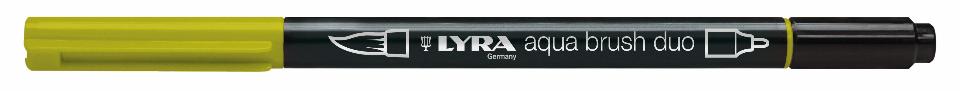 pennarello aqua brush duo lyra verde linfa