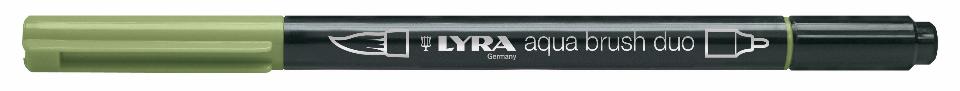 pennarello aqua brush duo lyra verde cromo