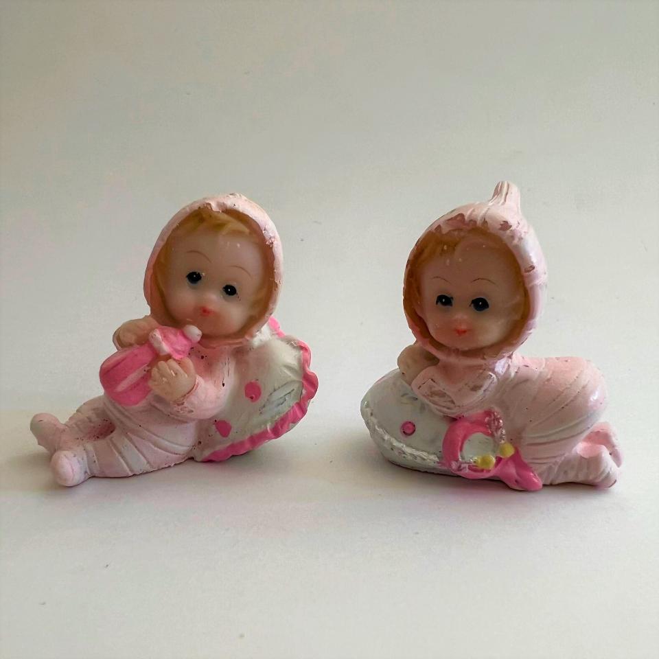 decorazione bambina con cuscino marianne hibby busta da 2 pezzi resina h 4 cm