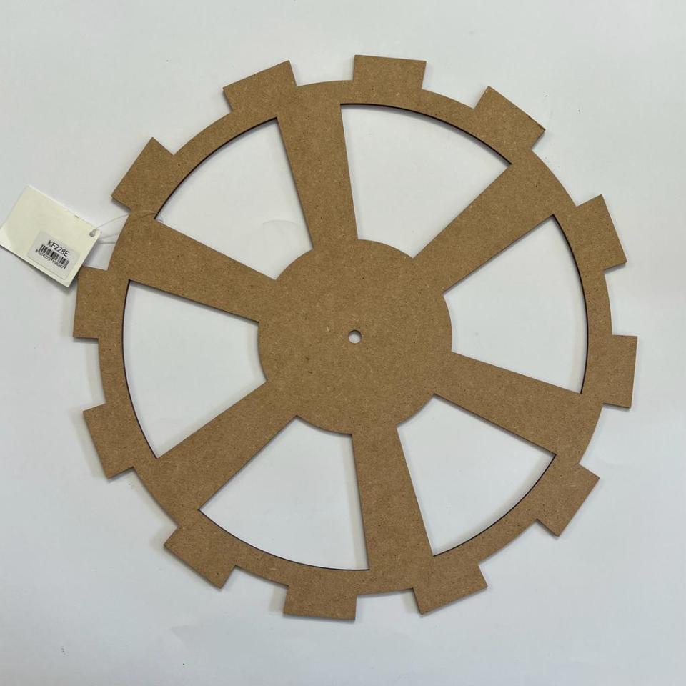 sagoma mdf ruota Stamperia diametro 43 cm