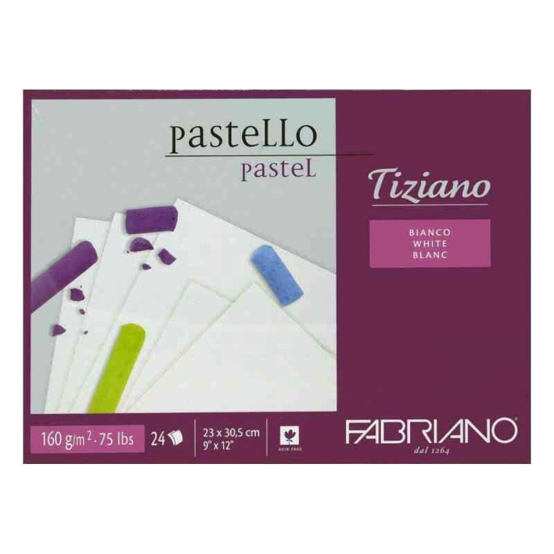 Blocco per pastelli Tiziano fabriano 23 x 30,5  | 40 Fogli | 160 g/m2