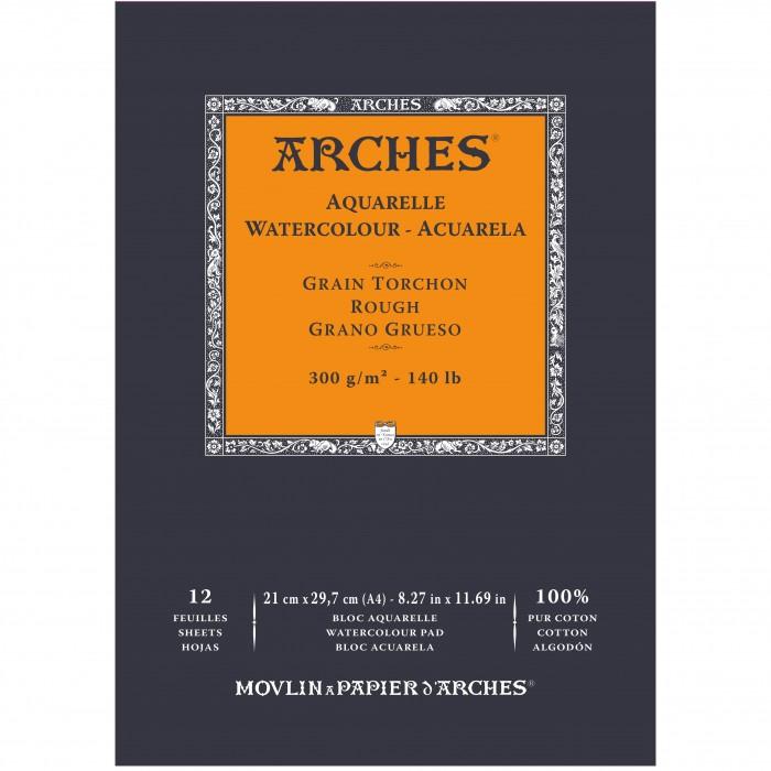 Blocco acquerello Arches Grana Grossa 21 x 29,7 300g/mq