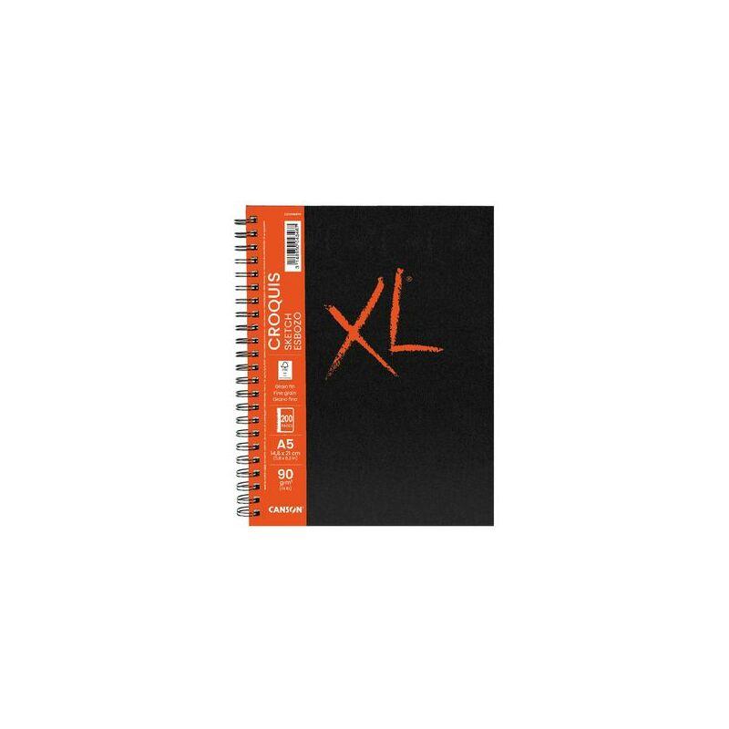 Sketch book XL Canson FORMATO 14,8 x 21  90 g/mq 200fogli