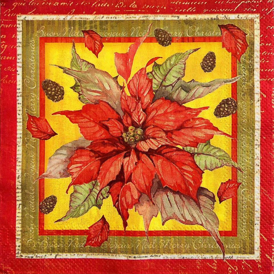 tovaglioli per decoupage decori natalizi arti e grafica busta da 2 pezzi 33x33