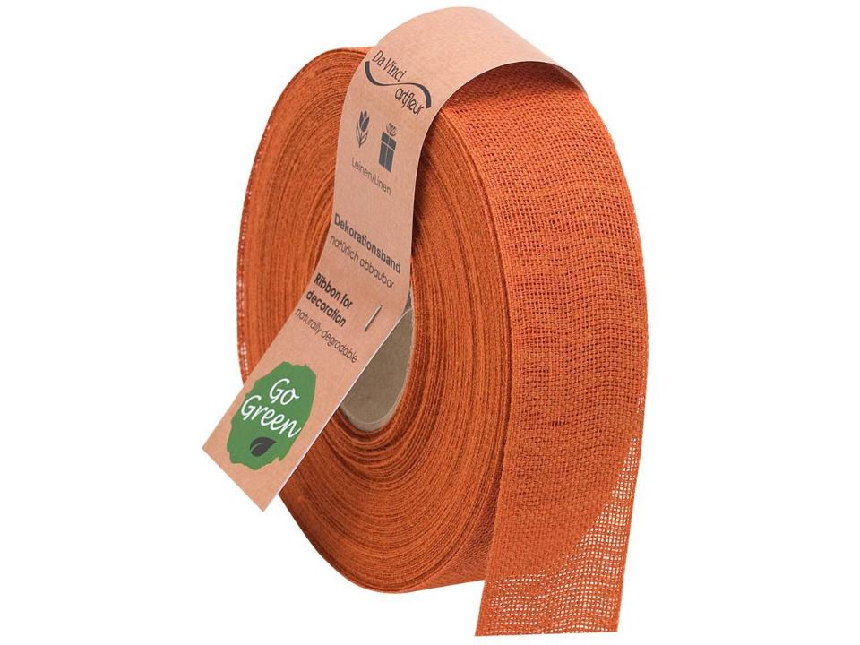 nastro tela grezza arancione pbs 40 mm x 1mt