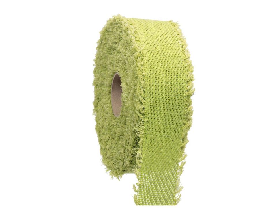 nastro nature rustico verde muschio pbs 40 mm x 1 mt