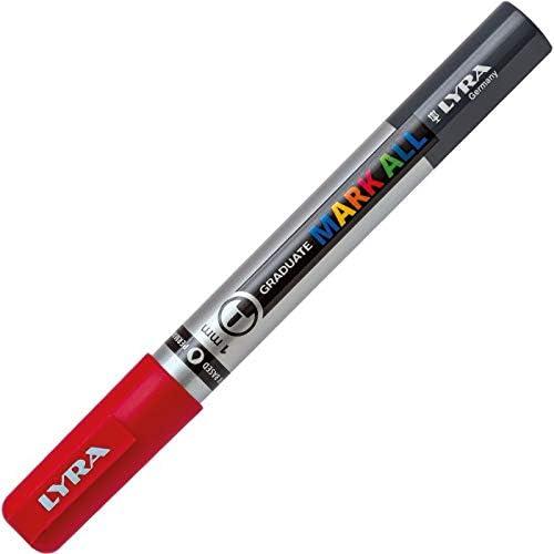 Mark all (marcatori universali) lyra rosso s (punta 1 mm)