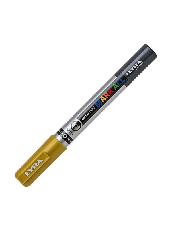 Mark all (marcatori universali) lyra oro s (punta 1 mm)