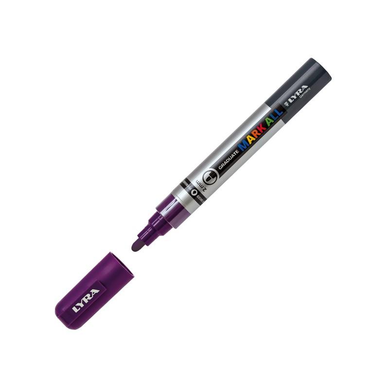 Mark all (marcatori universali) lyra viola m (punta 2 mm)