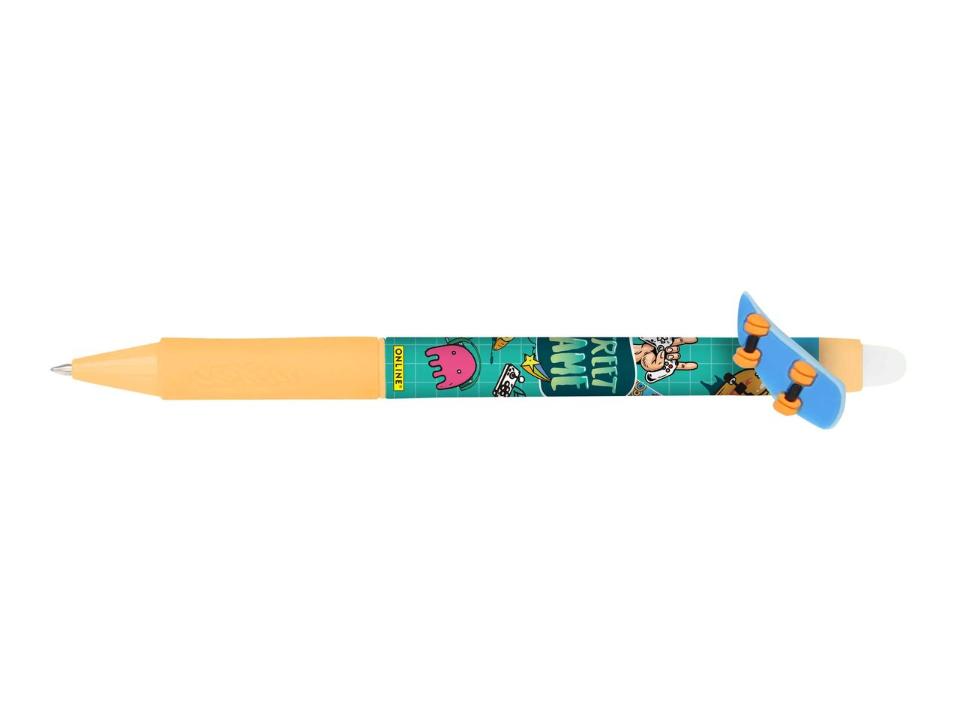penna  cancellabile magixx inchiostro blu 0,7 mm OnLine skater