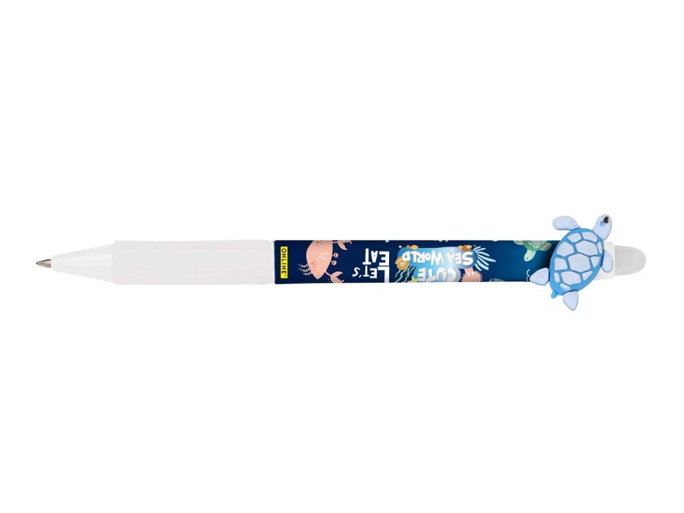penna  cancellabile magixx inchiostro blu 0,7 mm OnLine tortoise
