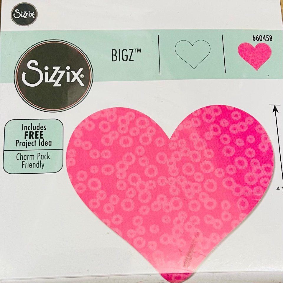 fustella bigz cuore Sizzix Compatibile Big Shot