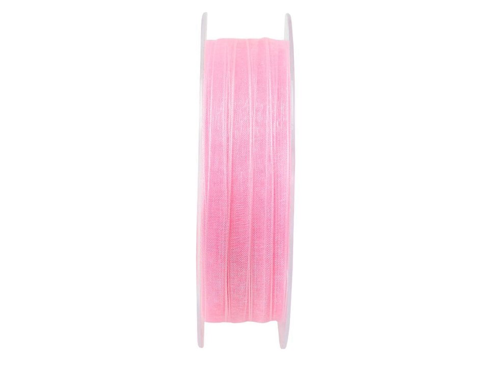 nastro organza rosa 7mm Goldina busta da 5mt