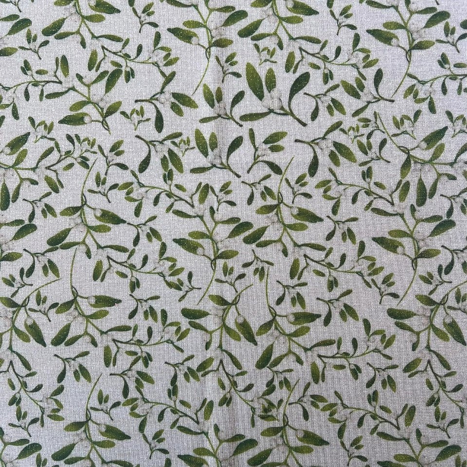 Tessuto Brilly Lurex con vischio 35x50 renkalik 35x50 cm