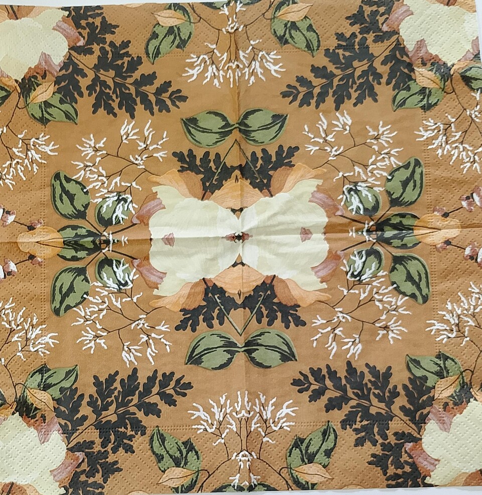 tovaglioli per decoupage magnolie arti e grafica busta da 2 pezzi  25 x 25 cm