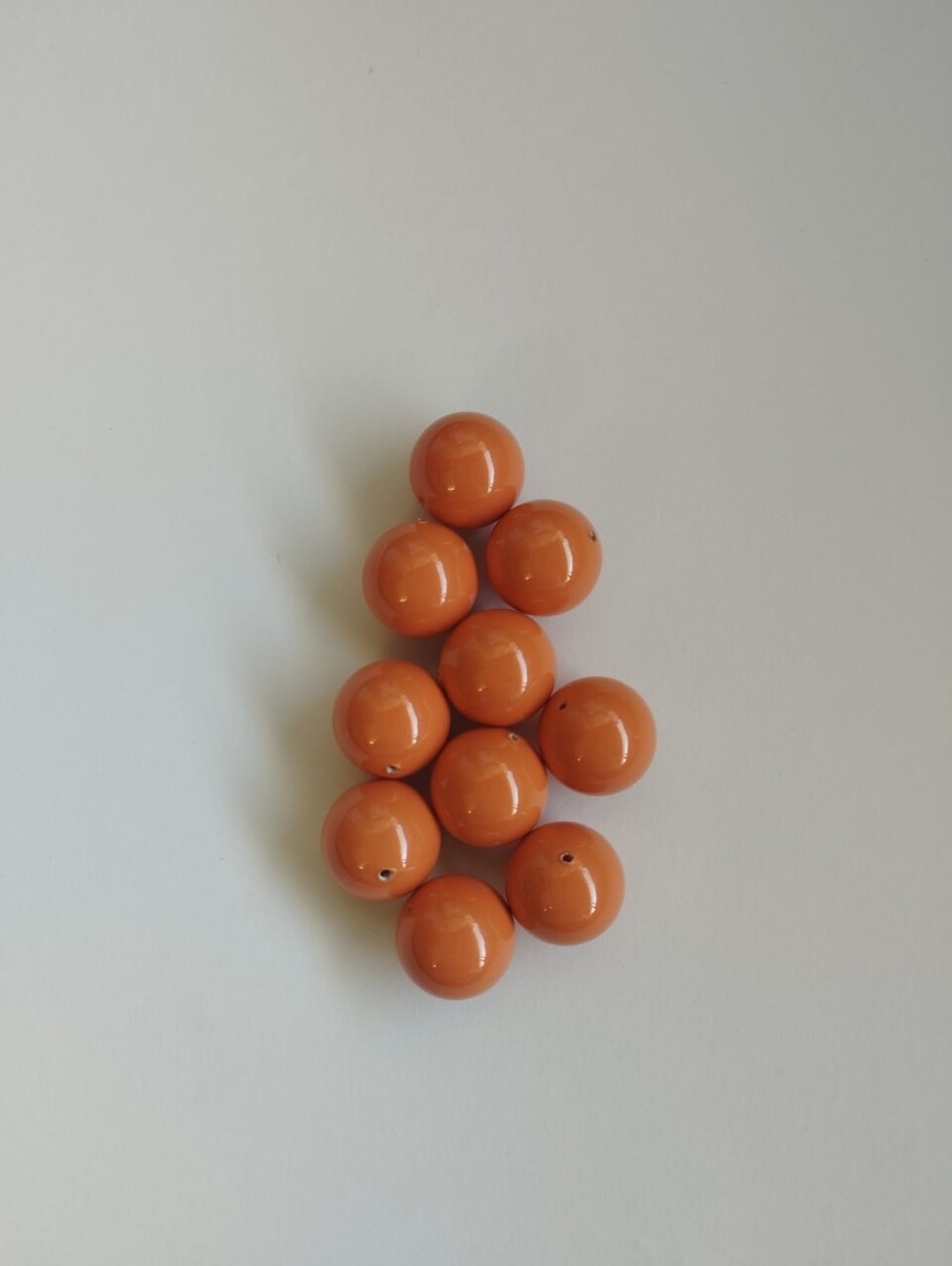 perle swarovski 5810 crystal coral busta da 10 pezzi 12mm