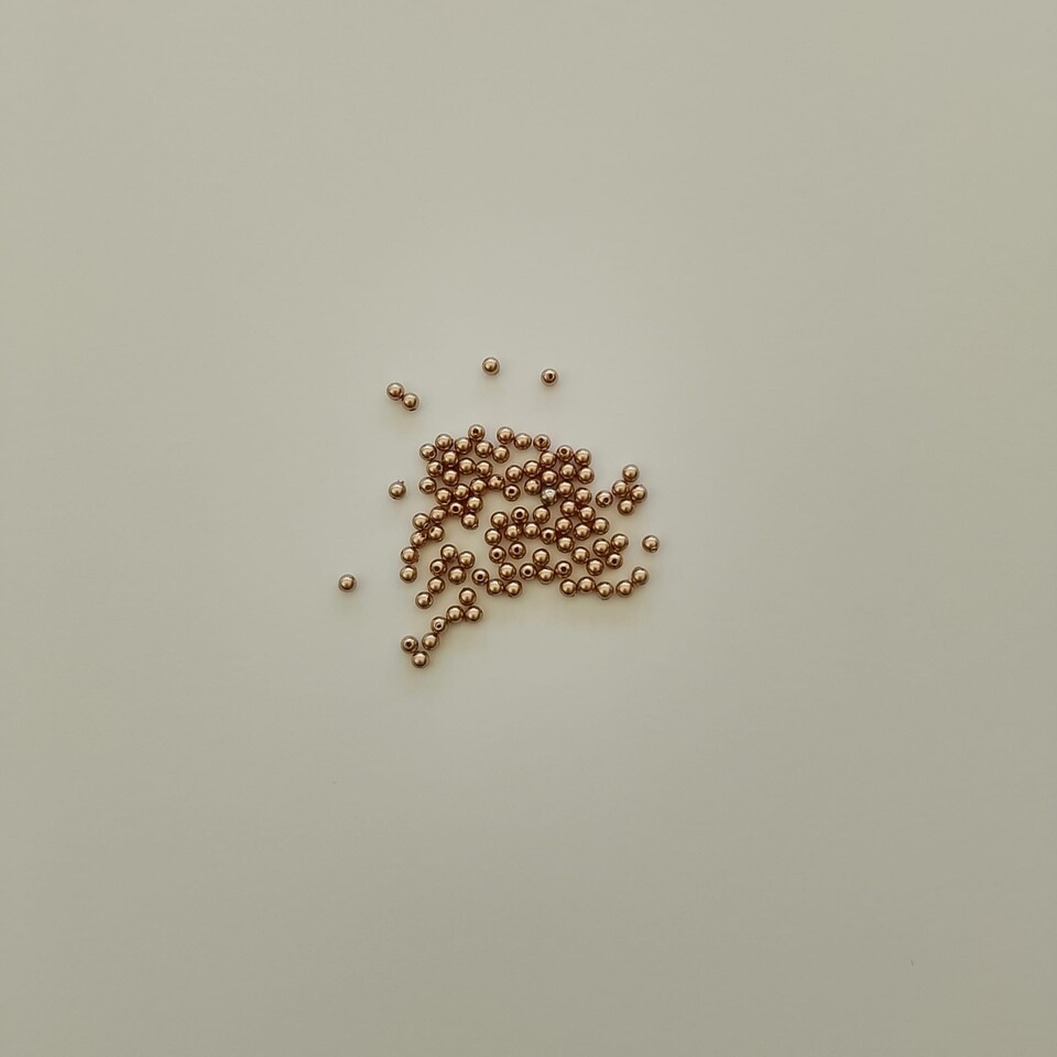 perle swarovski 3mm cristal rose gold pearl swarovski busta da 100 pz