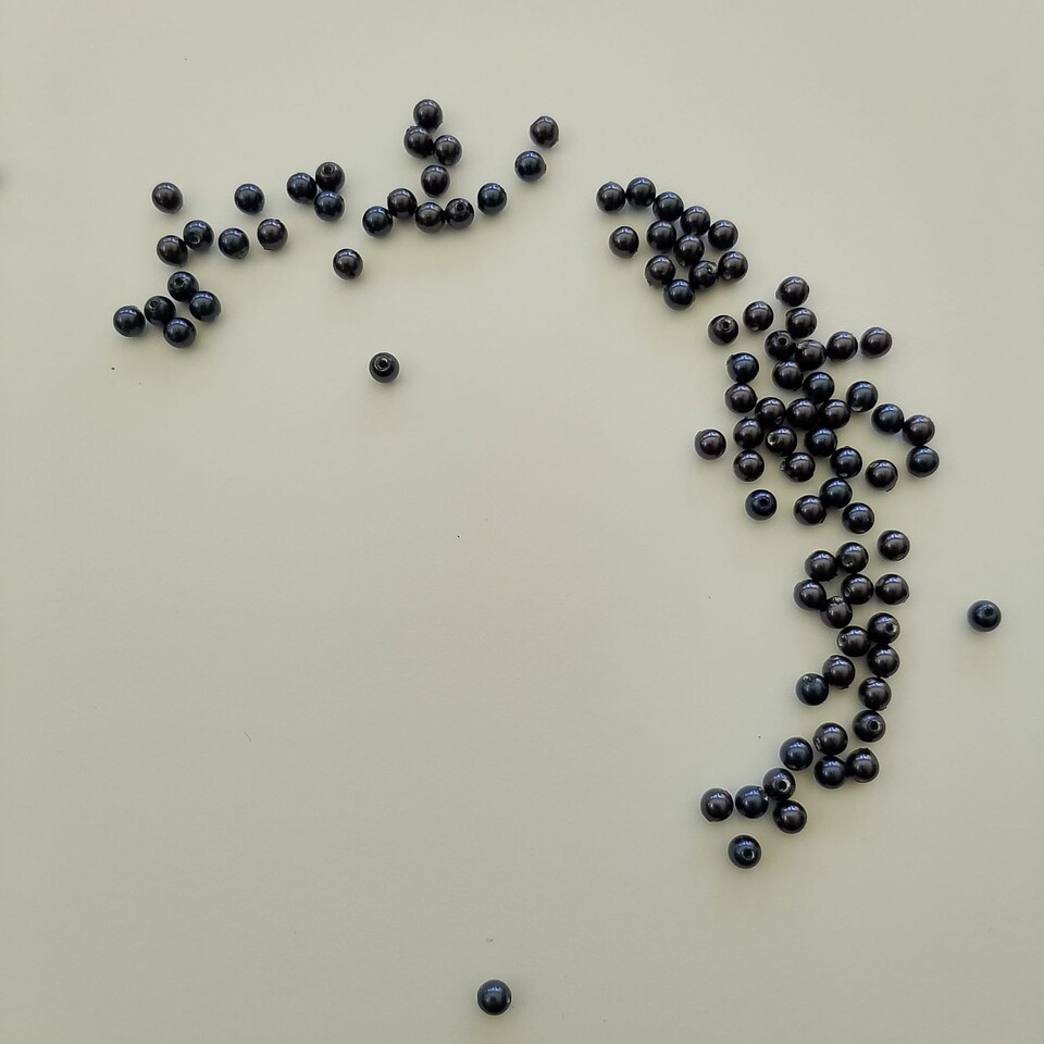 perle swarovski 3mm cristal night blue pearl swarovski busta da 100 pz