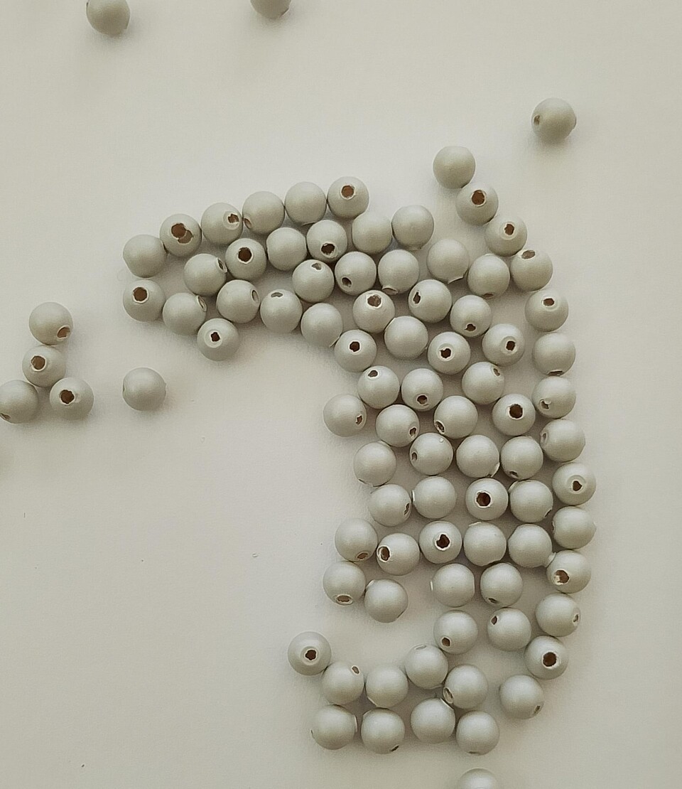 perle swarovski 3mm cristal pastel grey pearl swarovski busta da 100 pz