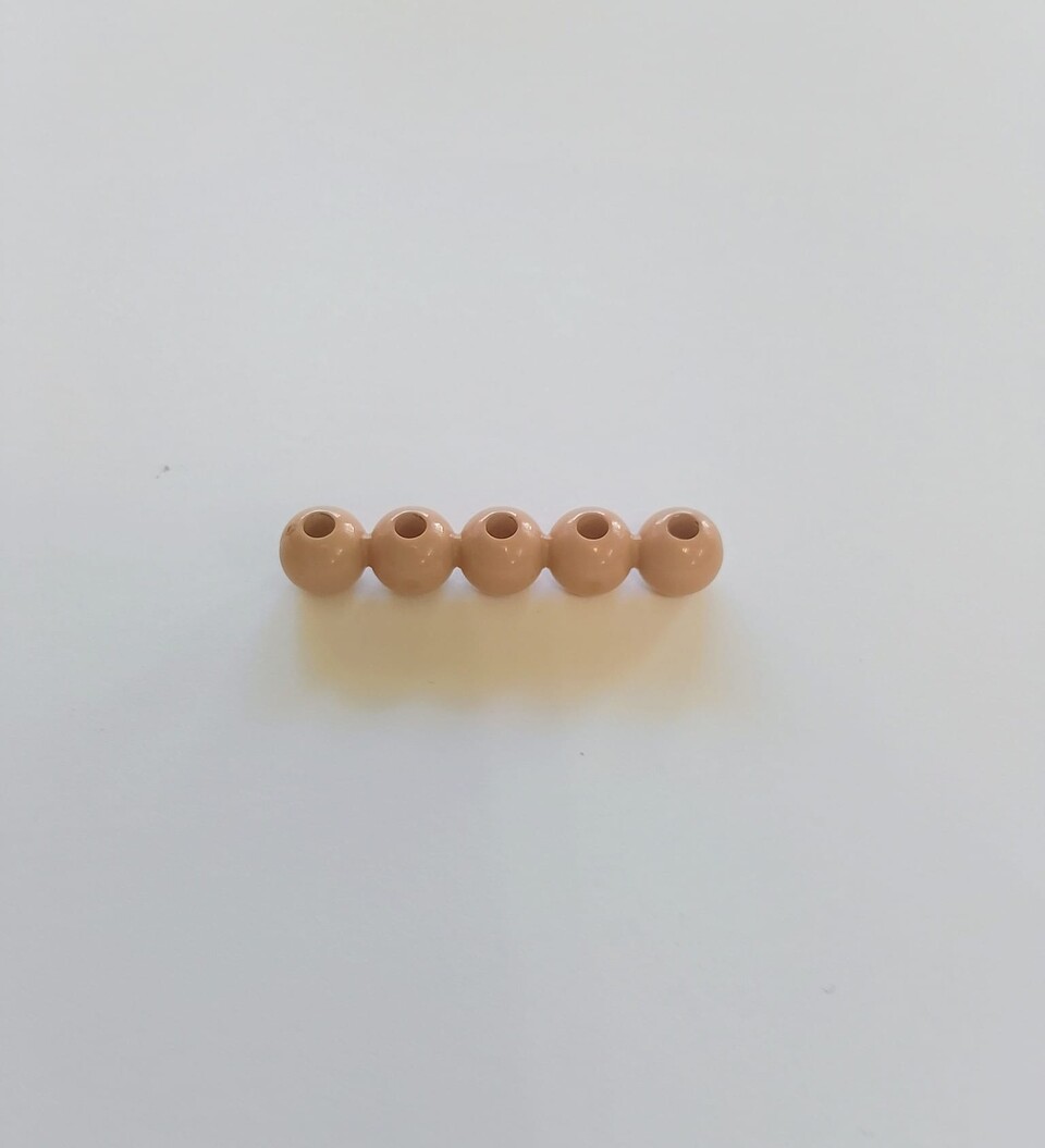 Perlabeige  40 mm mabel busta da 10 pezzi