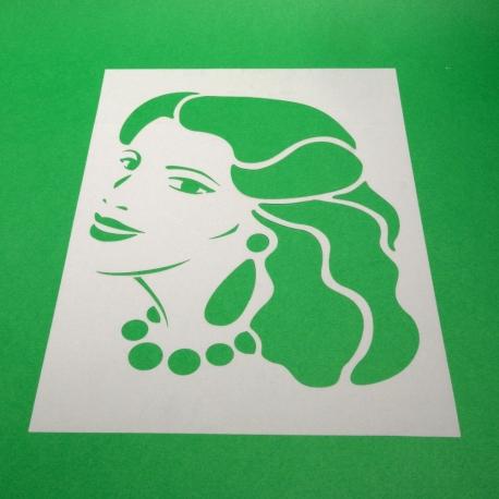 Stencil viso  stamperia 21x29,7