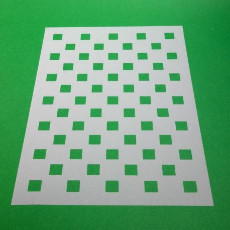 Stencil quadrati stamperia 21x29,7